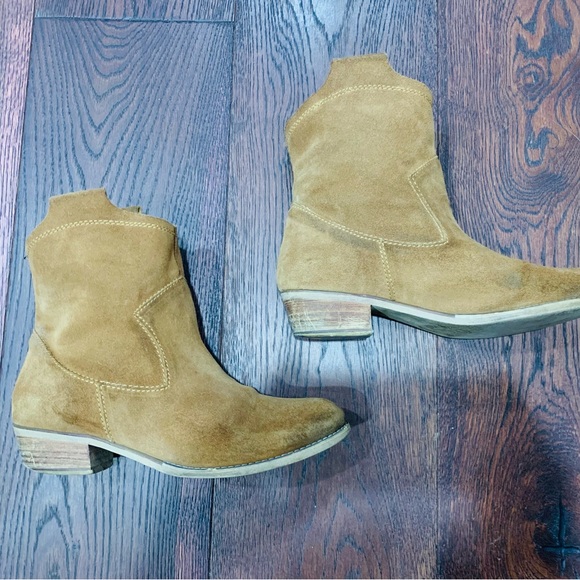 14th & Union Ankle Boots Suede / Leather in tan. 8.5 - Picture 2 of 12